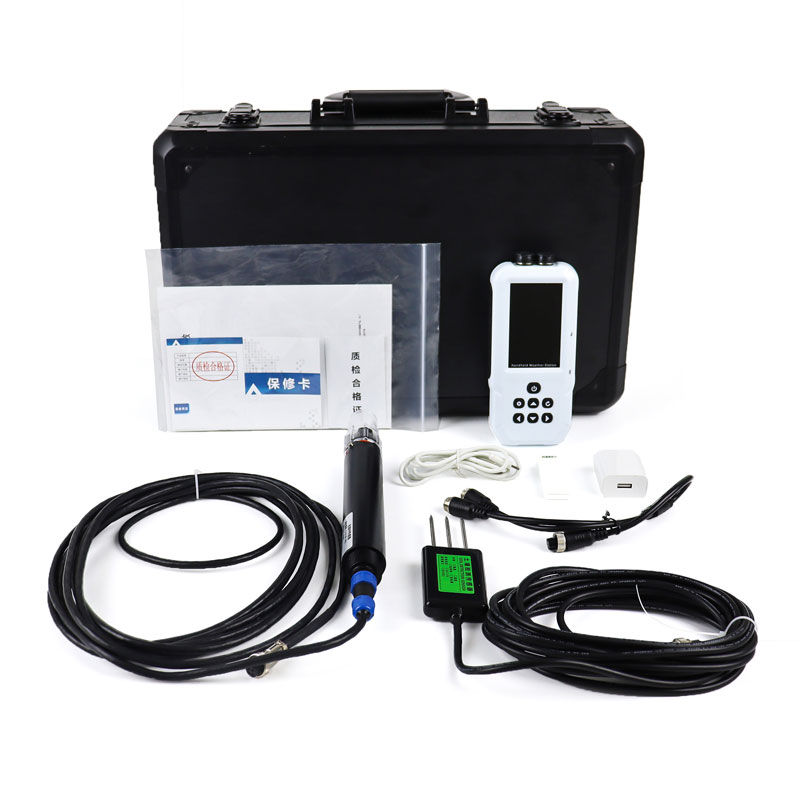 4G版土壤水分溫度鹽分電導率PH測定儀